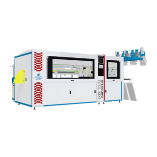 SX-300DL Цифровая машина для сборки карманов для матрасов, управляемая ПЛК, 380 В, 17–20 рядов/мин