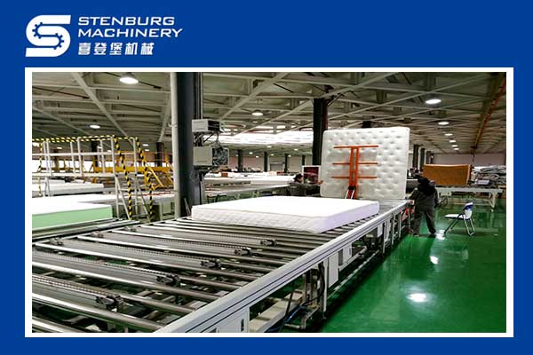 Автоматическая линия по производству матрасов | Матрасная машина Stenburg